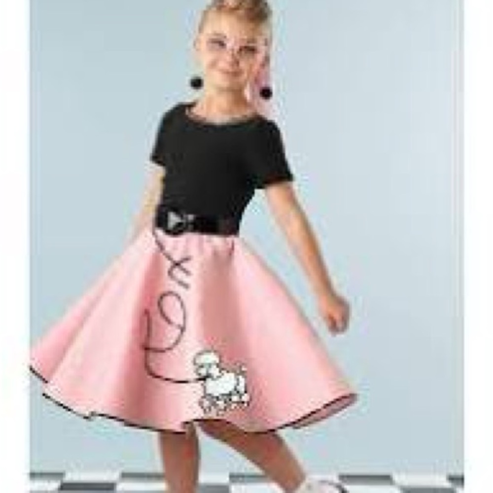 Chasing Fireflies 50s Coatume. Poodle skirt sz 6